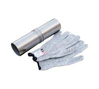 TrekRevive Titanium/Stainless Steel Rollable Chimney Pipe, Lightweight and Portable, DIY Folding Chimney for Hot Tent Stove, Titanium Tent Stove, Hot Tent Camping(Titanium, 2.5m/8.2ft)