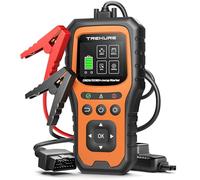 TREKURE Jump Starter Power Pack with OBD2 Scanner,12V Car Battery Booster Jump Starter Power Bank(all Gas/10L Diesel), Jump Pack with Car Diagnostic Tool, Battery Tester, Light & Jump Leads (5000A)