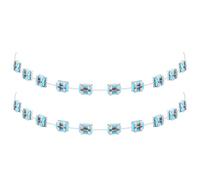 TrelaCo 1 Pack Artificial teeth Decoration with Metal Wires, Metal Bracket and Orthodontic Ligature Ties, Practice Props for Dental Students, Orthodontist Explain Props