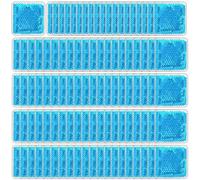 TrelaCo 120 Pack Small Gel Ice Packs Injuries 4 x 4 Inch Reusable Soft Cold Packs Bulk Boo Boo Ice Pack Hot Cold Compress for Pain Relief Wisdom Teeth Breast Tired Eyes Face Headache