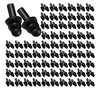 TrelaCo 200 Pairs Silicone Ear Plugs Soft Reusable Waterproof Sleep Noise Swimming Ear Protection Ear Plugs Shooting Construction Hunting
