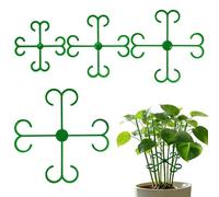 Trellis Clips,Small Double-Hook Gardening Tools,Planter Pots Clips Protector | for Outdoor Indoor Garden Patio Balcony Yard Farm Greenhouse Office