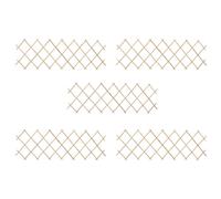 Trellis Fences 5 pcs Firwood 180x60 cm