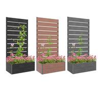 Trellis Planter Bed Garden Box Raised Privacy Screen Outdoor for Climbing Plants