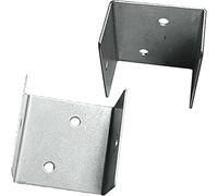 Trellis U Clip Bracket for Timber Posts - Anti-Rattling Secure Fence Panel Galvanised Clips for 35mm to 44mm Panels (30 Pack)