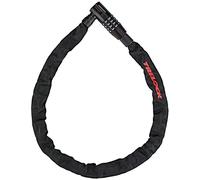 TRELOCK 2232513903 4016167070974 Chain Lock BC580CODE Diameter: 5mm x Length: 850mm, Black, 85cm/Ø5mm, Set of 2 Pieces