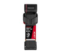 TRELOCK Fold-it Daily - Folding Lock 130 cm - Includes X-Press Bracket with Tracking Tag Compartment - Bicycle Lock Fits All Frames