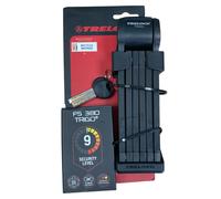 Trelock Folding Lock FS380 85cm TRIGO® X Press Black Sold Secure Bronze