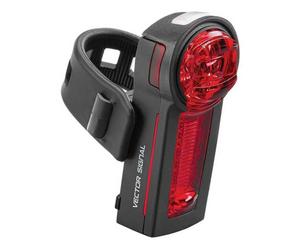 Trelock Ls 760 I-go Vision + Ls 740 Vector Light Set One Size Black