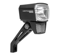 TRELOCK LS 830-T Light Hammer 80 Lux E-Bike 6-12V Bicycle Light - Daytime Running Light Mode - Includes Fork Mount ZL 410 - StVZO Approved