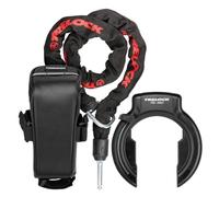 Trelock Rs 480 Xl Removable Key Bike Frame Lock Black One Size Black / Red
