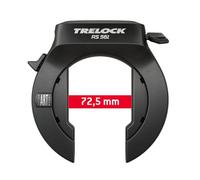 TRELOCK RS 561 Naz Frame Lock - Key Non-Removable - Square Hardened Steel Shackle - Security Level 15