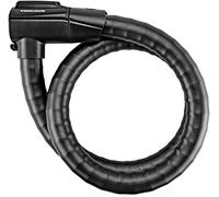 Trelock Unisex - Adult Armoured Cable Lock 2232411125 Armoured Cable Lock, Black, One Size