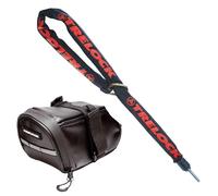 Trelock Für Einsteckkette Saddle Bag Black One Size