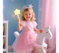 Tremdwoto Night Light for Kids,Cute Star Night Light for Nursery with 7 RGB Colors,USB Rechargeable Fairy Wand,LED Baby Night Light for Bedroom,Camping,Kawaii Room Decor,Gifts for Girls and Boys