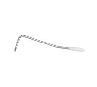 Tremolo Arm w/White Tip Chrome Lefty fits US Tremolo Allparts BP-0017-L10