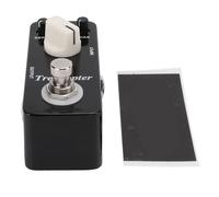 Tremolo Effect Pedal Metal Vibrato Guitar Effect with Large Speed & Depth Range, True Bypass Design - Versatile Bias Control for Classic Vibrato Sounds, Durable Compact Black