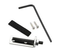 Tremolo Stopper for Electric Guitar, Replacement Metal Tremolo Bridge Stopper Stabiliser with Mounting Screws and Wrench