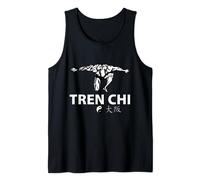 Tren Chi Funny Bodybuilding Design Gym Tank Top
