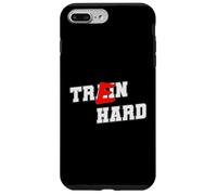 Tren Hard - Train Hard Funny for Anabolic Bodybuilders in the Gym Case for iPhone 7 Plus/8 Plus