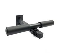 Trenbon Wall Mount Nordic Hamstring Curl Bar Training Equipment for Hamstring Curls Spanish Squats Sit-Ups Core Twists and More (Black)