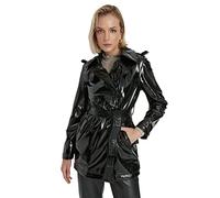 Trench Coat - Black - Parkas