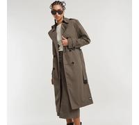 Trench Coat - Brown - Women L