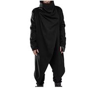 Trench Coat Mens with Hood Mid-Length Lightweight Overcoat Solid Colours Long Sleeve Men's Jackets Casual Comfortable Outwear Stylish Chic Trench Coat Oversized Mens Windbreaker Jacket