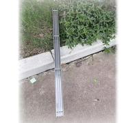 Trench Drain Grate,Tall 2" Metal Linear Trench Drain - 39" Invisible Drain Channel For Driveway, Yard, Landscape, Balcony, Concrete Tile Floor - Durable Water Rain Gutter Grat,4pc 39 2/5x2x2 in(100x5