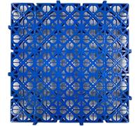 Trench Drainage Grate,Drain Covers Outdoor,Interlocking Floor Tiles,Modular Mats Multicolor 40x40x4cm Pack of 4-20 Pcs(Blue,8 pieces)