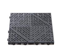 Trench Drainage Grate,Drain Covers Outdoor,Interlocking Floor Tiles,PP Modular 40x40cm Multicolor 4-30 pcs(Color1,25pieces)