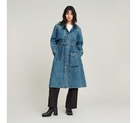 Trench Rain Jacket - Medium blue - Women S