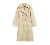 Trench Relaxed Fit C Carelli1 - female - Boss - Trench Coats - Beige - 2XL - Coats 2XL