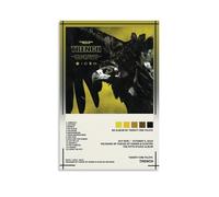 Trench-Twenty One PilotsPainting Art Poster Canvas Art Wall Decoration Home Bedroom Aesthetics Painter Living Deco Strong Wall Painting Room DecoratedUnframe-style12x18inch(30x45cm)
