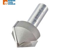 Trend 10/10X1/2TC Chamfer V Groove Cutter 45 Degrees