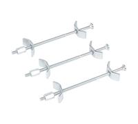 Trend 10 Pack of Metal Panel Butt Connectors for Kitchen Worktop Joints, 150mm Length, PC/10/M