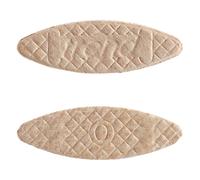 Trend 1000pcs Beechwood Joining Biscuits (No. 0) for Woodworking and Furniture Framing, BSC/0/1000