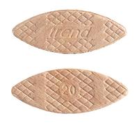 Trend 100pcs Beechwood Joining Biscuits (No. 20) for Woodworking, Joinery, and Furniture Framing, BSC/20/100