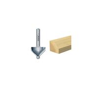 Trend 10H/1X1/4TC 10H/1 x 1/4 TCT Pin Guided Chamfer / Bevel 45° 10 .0 x 14.0mm