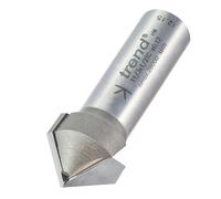 Trend 11/3X1/2TC Chamfer V Groove Cutter 45 Degree X 19.4mm Dia.