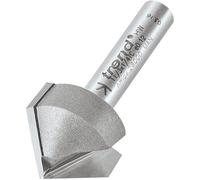Trend 11/3X1/4TC Professional 45° Chamfer router bit - 19.1mm diameter