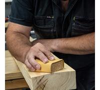 Trend Aluminium Oxide Sanding Roll, 40 Grit, 115mm Wide x 5 Metre Long, Strong & Durable Anti-Clog Sand Paper, AB/R115/40A