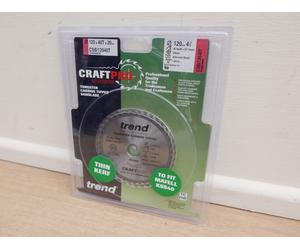TREND 120MM 40T TCT 20MM BORE MAFELL KSS40 PLUNGE SAW BLADE CSB/12040T
