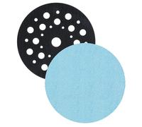Trend Professional 125 mm Sanding Discs for Random Orbital ROS Sanders, 80/120/180 Grit + Pad Saver, 7 Pack, Mesh Abrasive for Dust-Free Multi-Grit Sanding, AB/125/M7/P