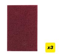 Trend 150 X 230Mm Medium Flexible Finishing Pads 3 Pack AB/PAD/MED
