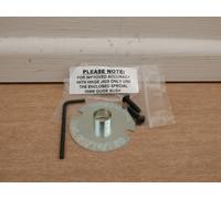 TREND 16MM STEEL TEMPLATE GUIDE BUSH & SCREWS TAKEN FROM A T4E ROUTER gb/t4/160