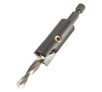 Trend 16mm TCT Counterbore with 6.35mm HSS Drill, Quick Release | Ideal For Abrasive Materials, With Quick Release System And 6.35mm HSS Drill Included, SNAP/CB/5TC