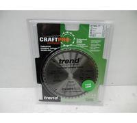Trend Wood Cordless Mitre Saw Blade, 184mm Diameter, 16mm Bore, 48 Teeth, 1.6mm Kerf, -5° Hook, TCT, Fine Finish, CSB/CC18448T