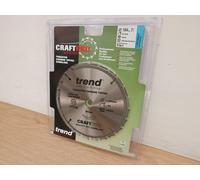 TREND 184MM X 20MM BORE 24T TCT THIN KERF CIRCULAR SAW BLADE CSB/18424T