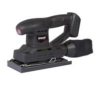 Trend 18V Cordless 1/3 Sheet Sander, Body Only (Charger and Battery Sold Separately), T18S/TSSB